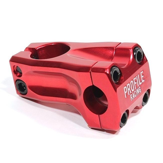 red bmx stem