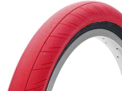 red and black bmx tires