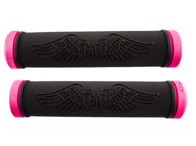 pink bmx grips