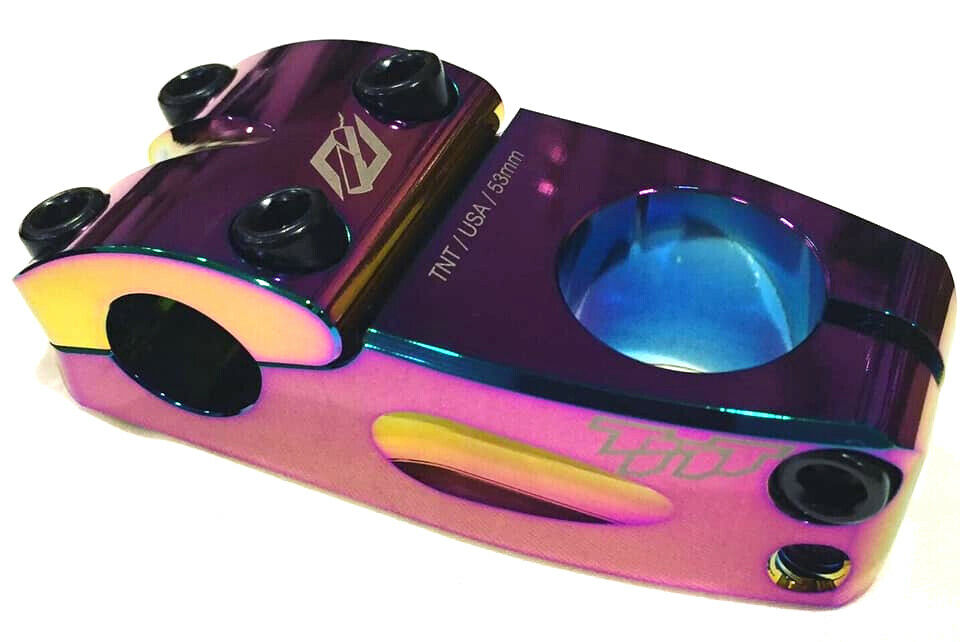 oil slick bmx stem