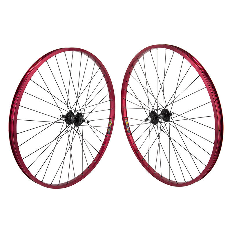 red bmx wheels