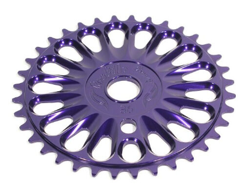 purple bmx sprocket