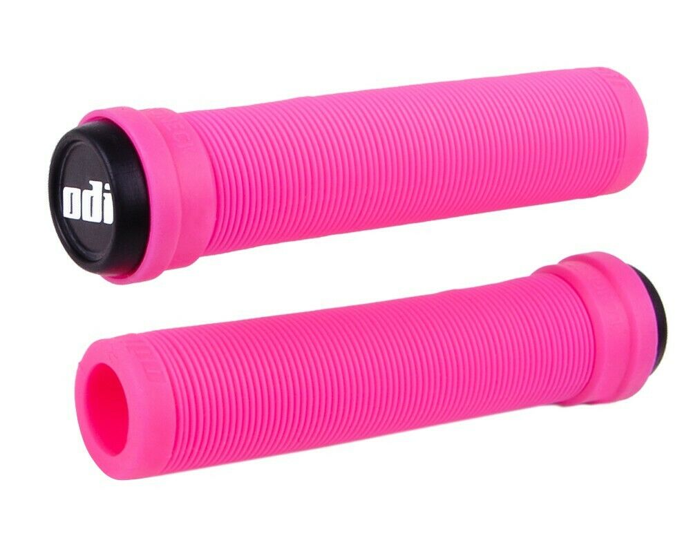 pink bmx grips