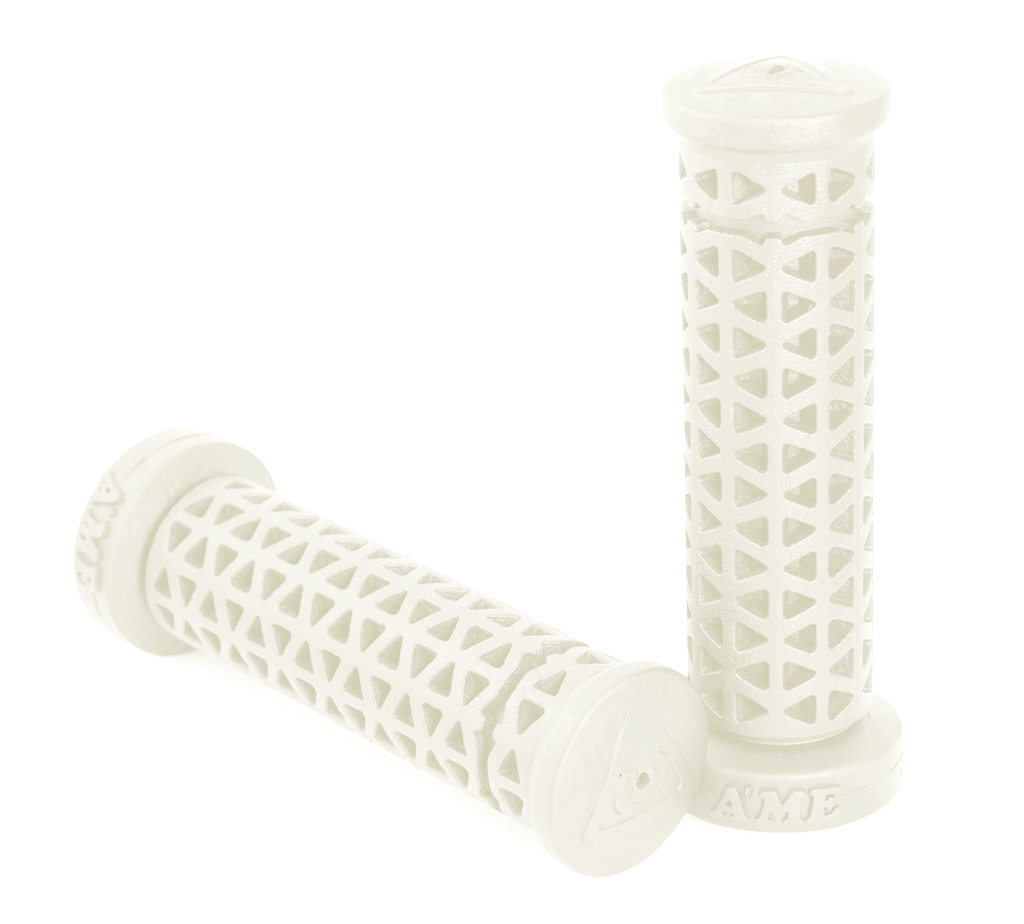 white bmx grips