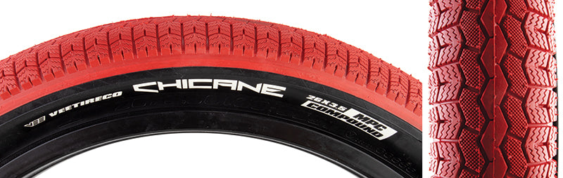 red bmx tires