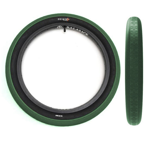 green bmx tires