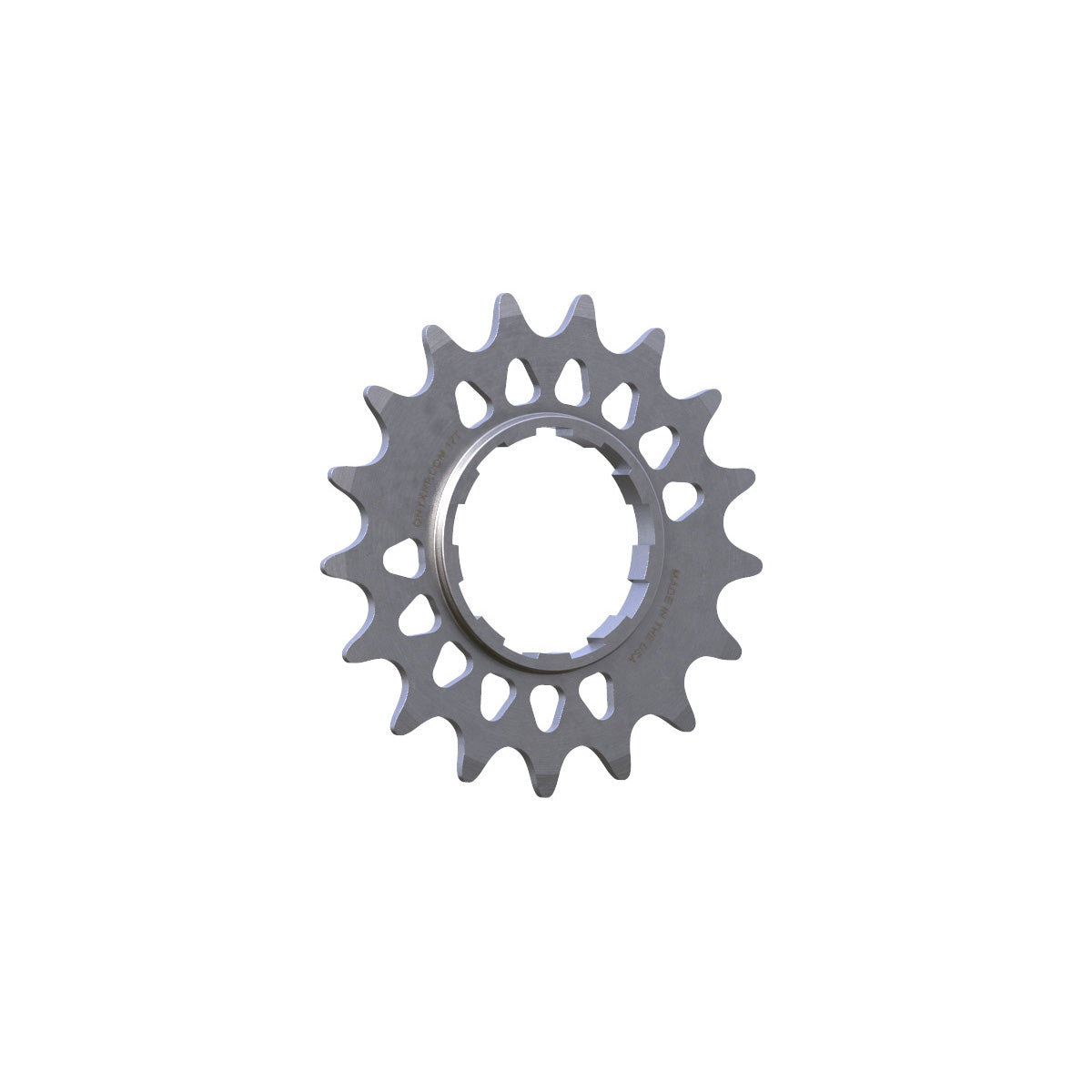 Onyx Racing 18t Stainless Steel Cog for BMX Cassette hubs - 3/32