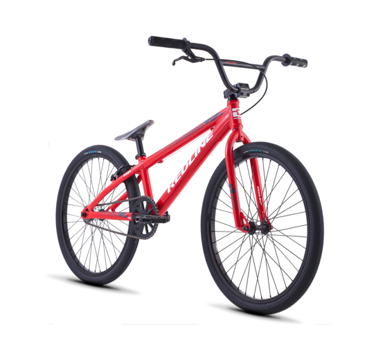 financieel Kantine mezelf Redline MX24 24" Cruiser Complete BMX Race Bike - 21.8"TT - Red -  BMXGuru.com / C&W Cycle
