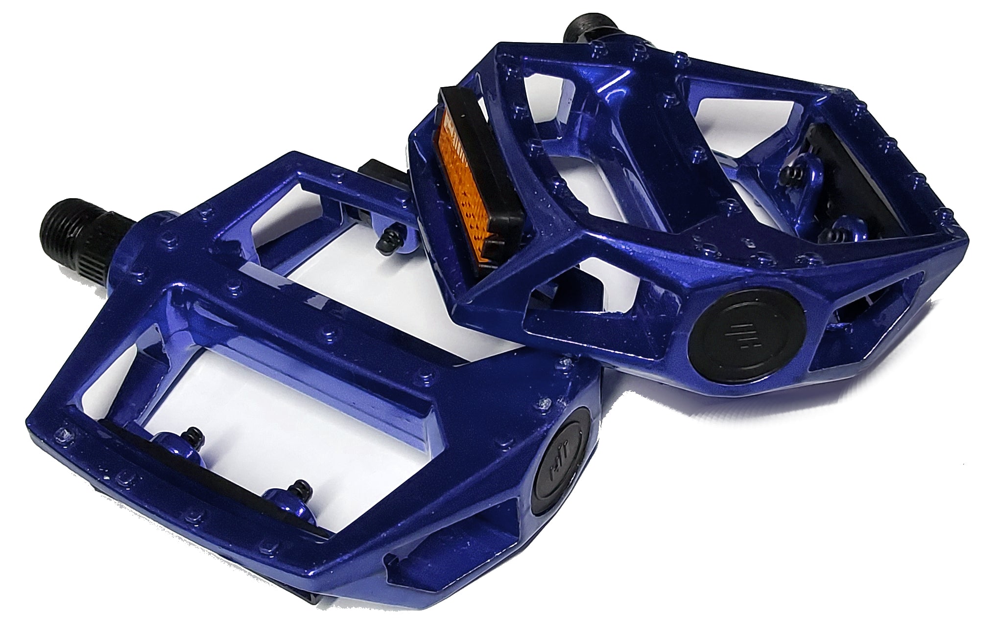 blue bmx pedals