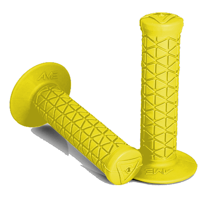 yellow bmx grips