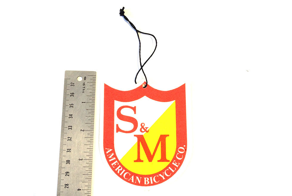 S M Bmx Big Shield Decal Bmxguru Com