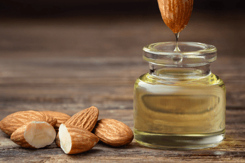 almond oil for body and hair