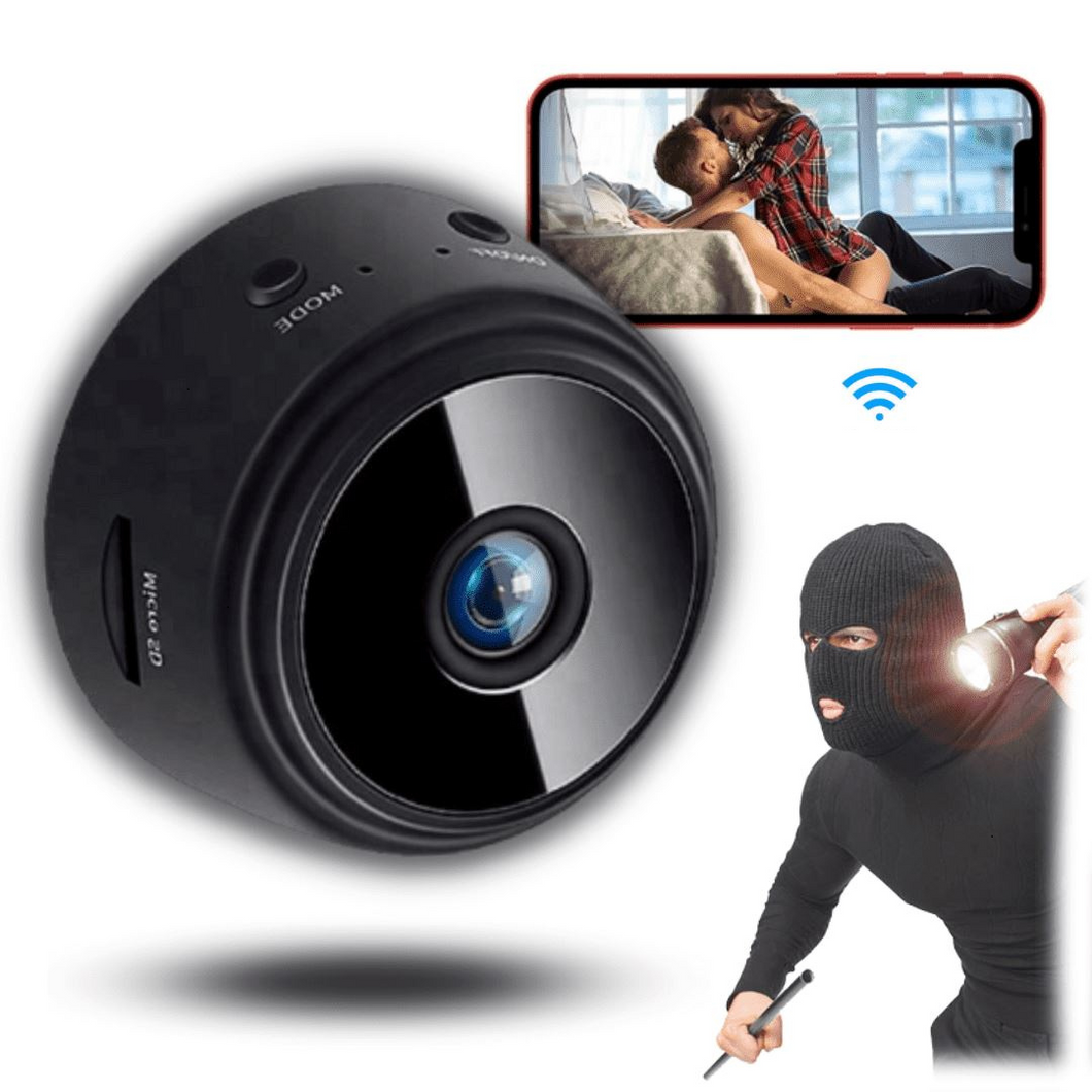 Mini Câmera espiã - Full HD WiFi - Visão nortura - CamShooter