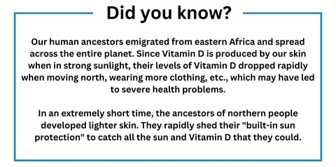 Interesting fact about vitamin d