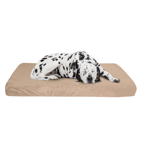 Orthopedic Dog Bed  Egg Crate Foam Pet Bed Mat - Copper-Pet Bed