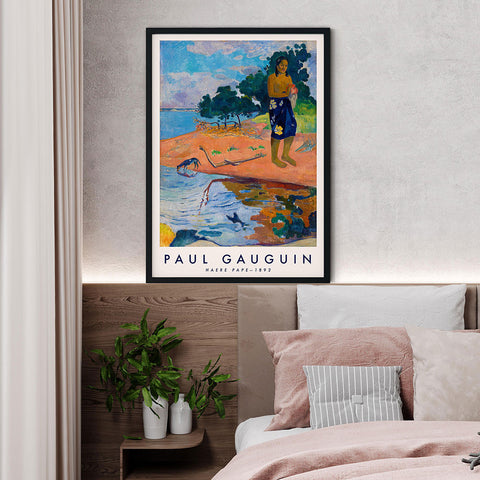 Haere Pape by Paul Gauguin Art Print