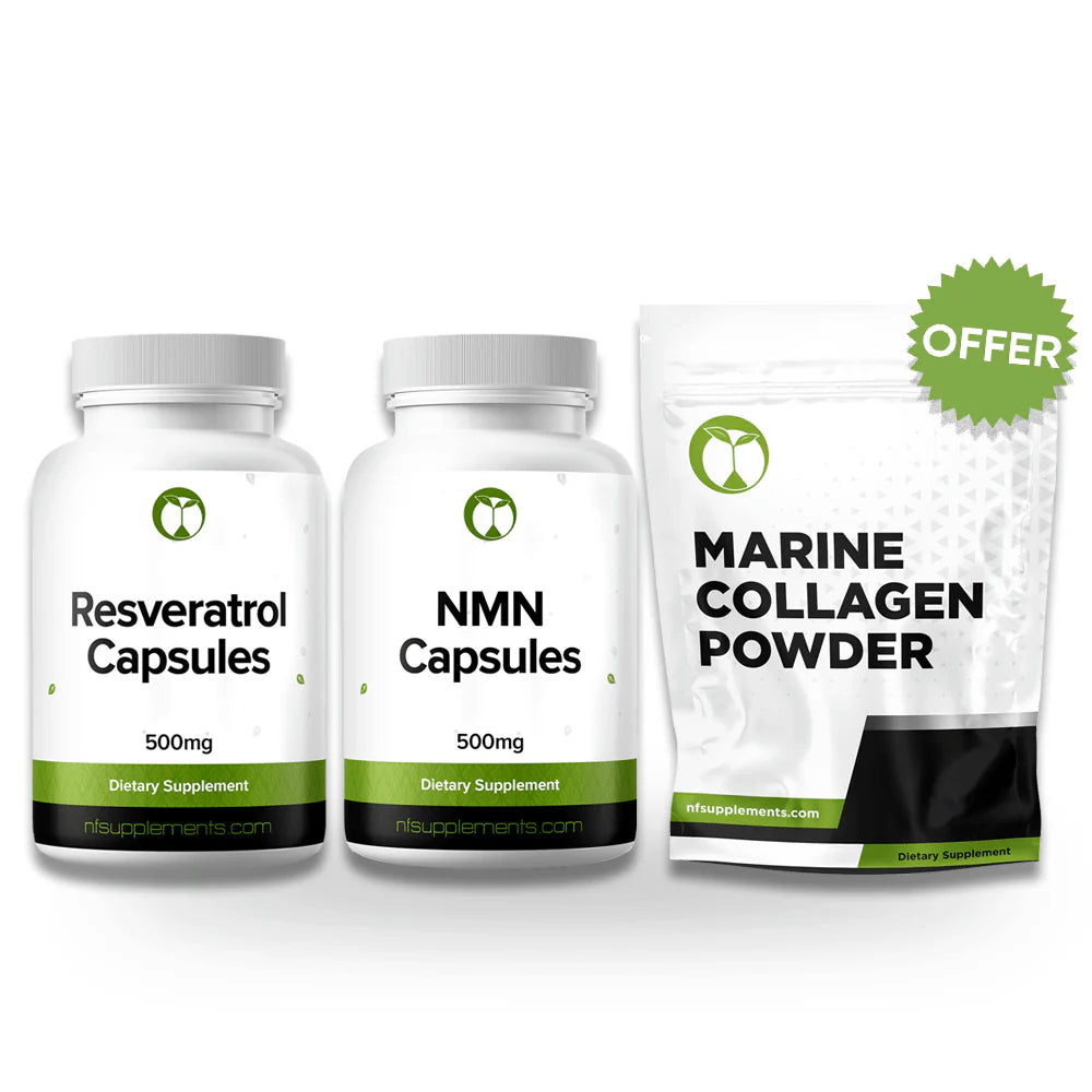 NMN, Resveratrol & Collagen