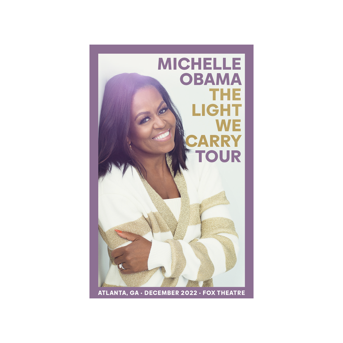 Atlanta Tour Poster - Michelle Obama Book Tour product image