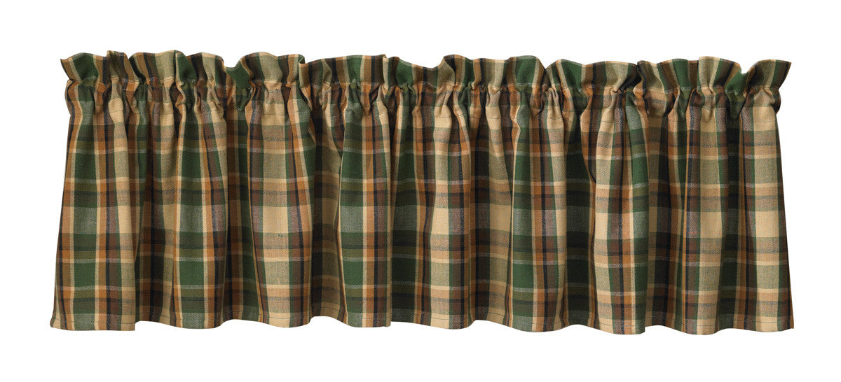 Park Designs Scotch Pine Valance, 72" X 14"