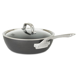 HA1 Hard Anodized Nonstick Cookware, Chef's Pan with lid, 12 inch