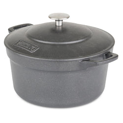 Viking 7 qt Enamel Coated Cast Iron Dutch Oven/Roaster-Blue