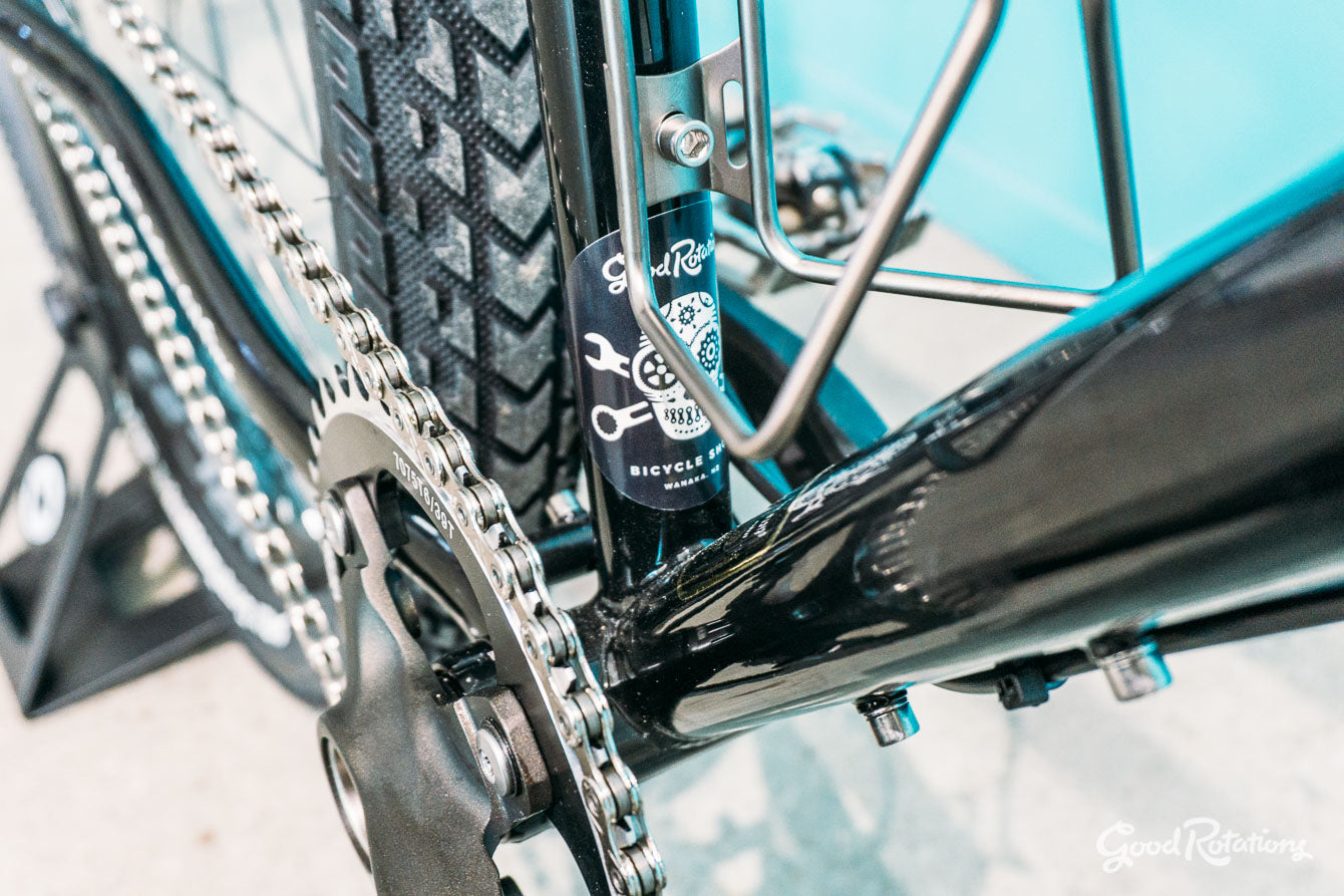 Surly Ogre Custom - Salsa Stainless Bottle Cages