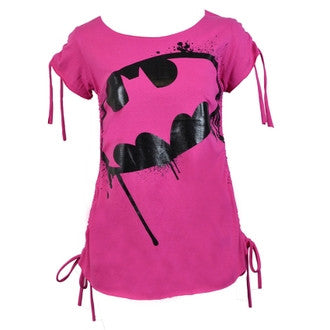 pink batman shirt