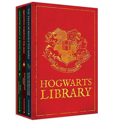 hogwarts library boxed set