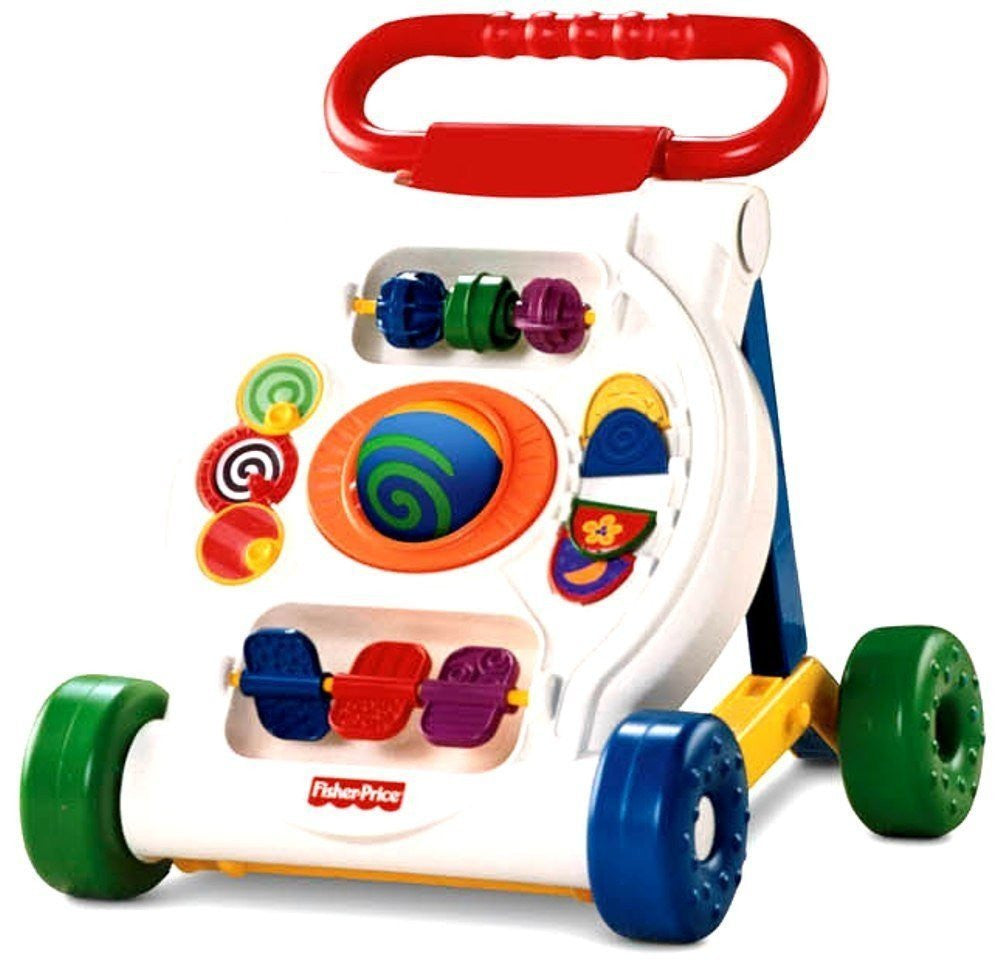 fisher price push along walker