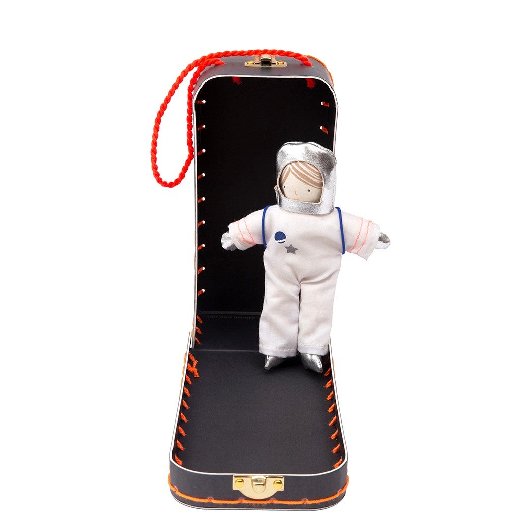 astronaut suitcase doll by meri meri