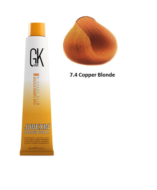GK Hair Color 7.44 Intense Copper Blonde 100 ml – Beauty Pouch