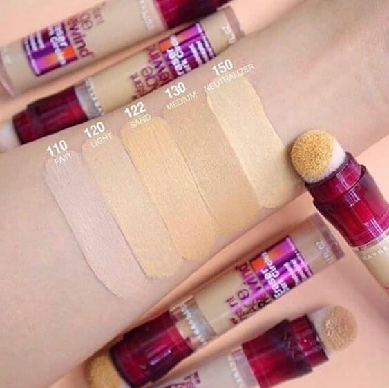 maybelline concealer light honey