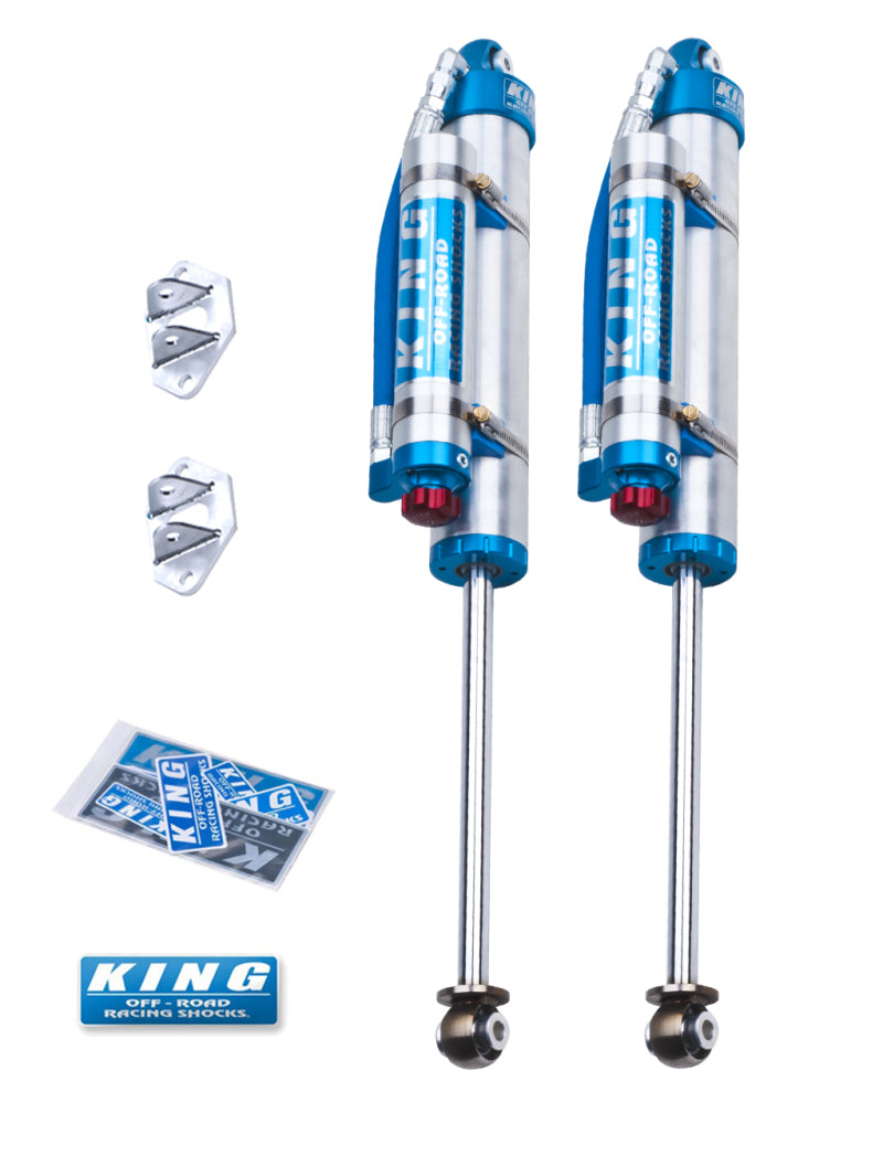 King Shocks 07-18 Jeep Wrangler JK Rear  Dia Piggy Hose Res Shocks –  Boost Barn