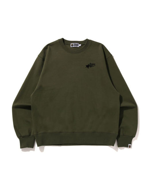 BAPE Patch Relaxed Fit Crewneck – Bloom Streetwear