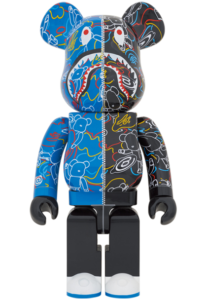 特価価格 BAPE(R) BE@RBRICK LINE CAMO SHARK 1000％ インテリア・住まい・小物