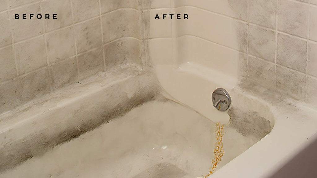 How to Clean Hard Water Stains in Your Showers, Baths & Toilets