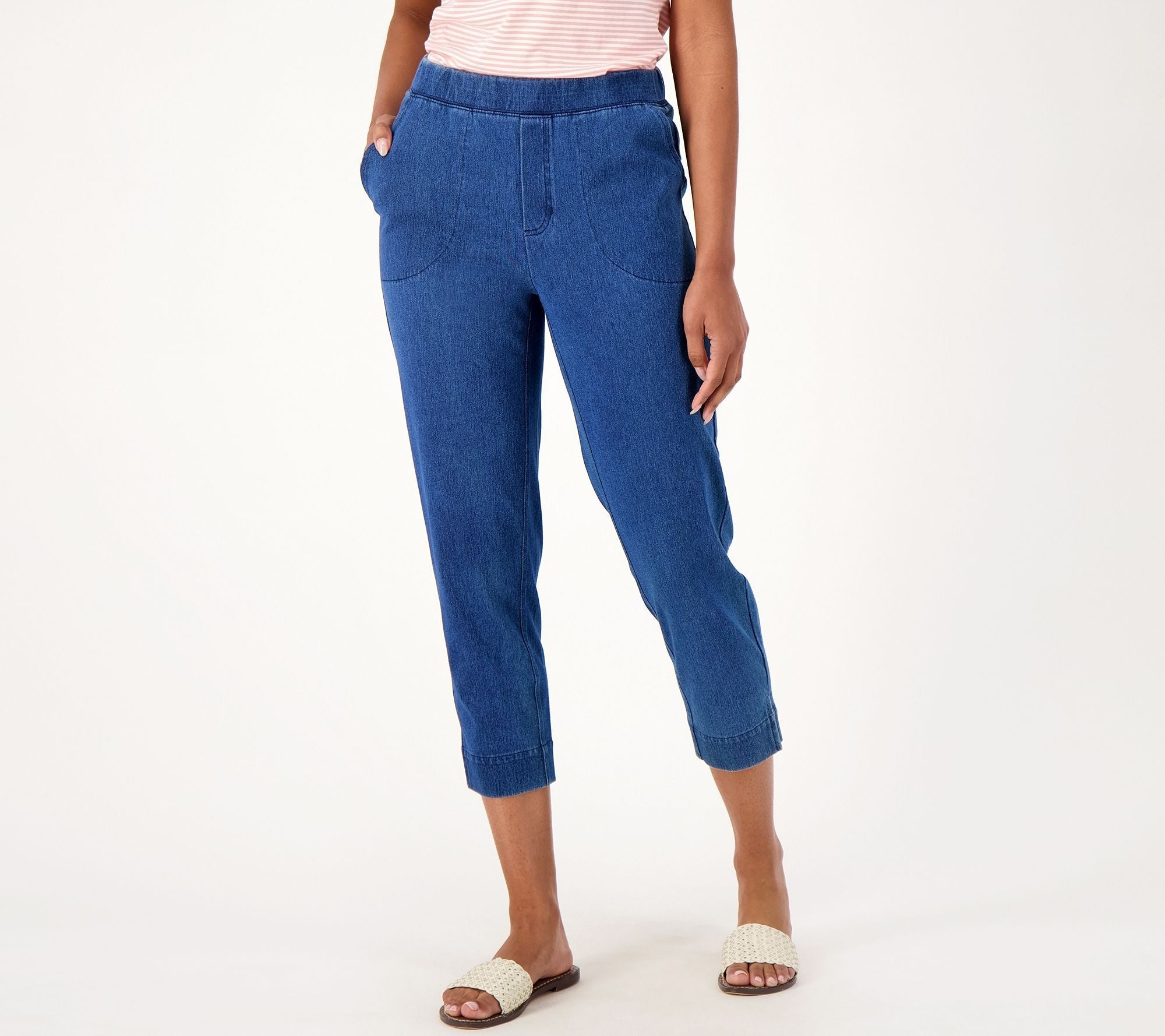 Comfy Knit Air Tall Straight Crop Pants