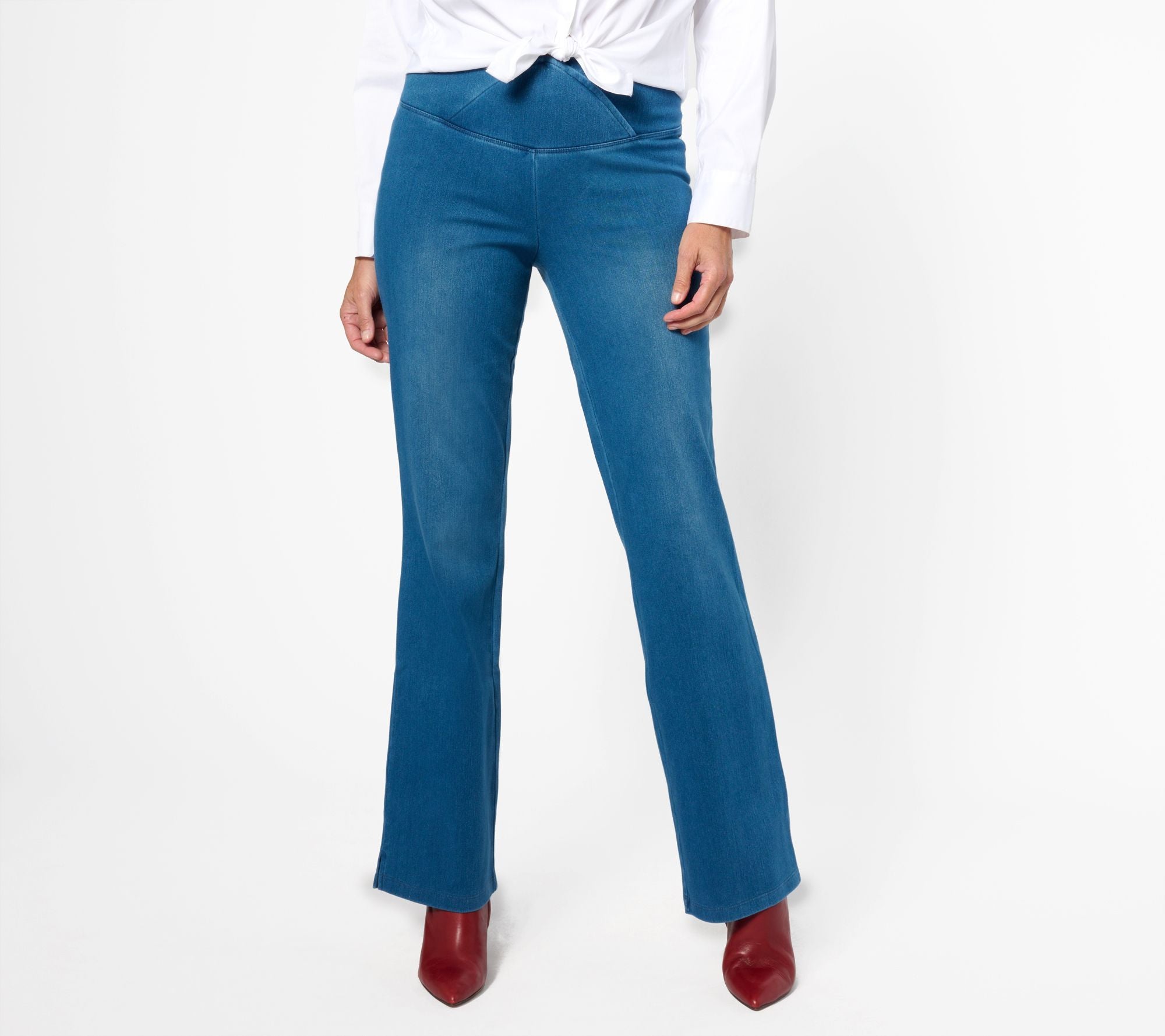 As Is Women with Control Tall Prime Stretch Denim Pants 