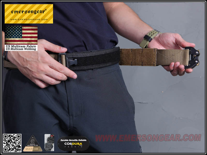 Emersongear COBRA 1.75-2inch One-PC Combat Belt - Multicam – EZ