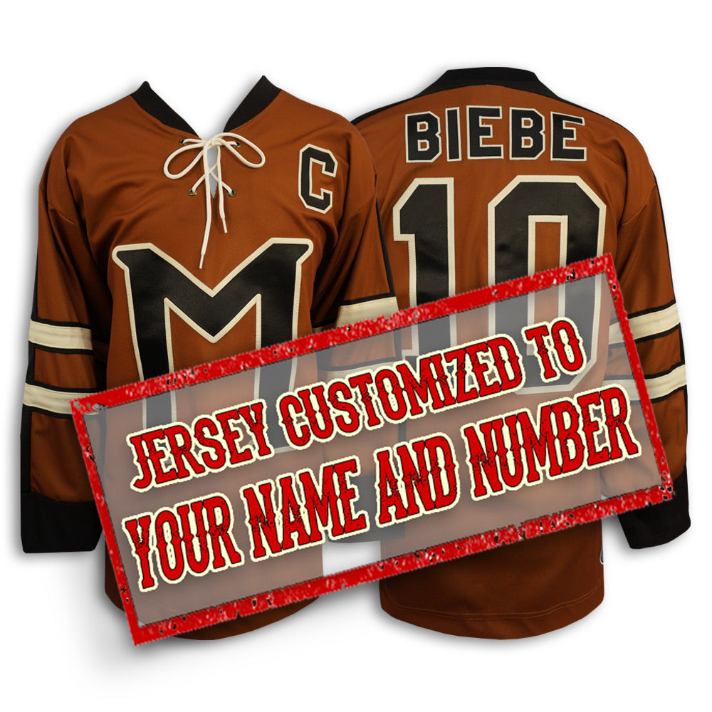 Your Name and Number - Chiefs Hockey Jersey (Away) Small 44