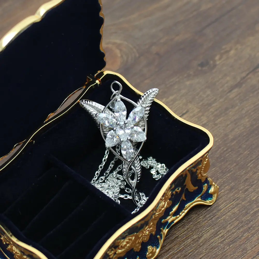 925 Sterling Sliver Wedding Jewelry Lord Princess Arwen