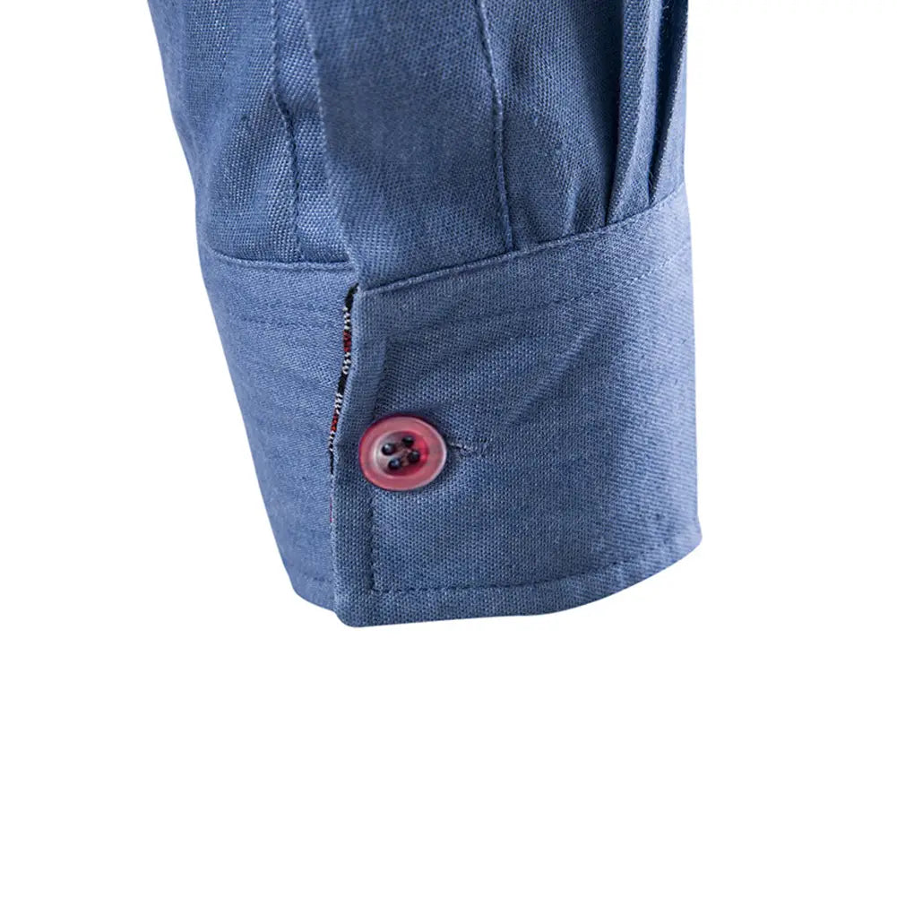 New Men&#39;s Casual Slim Fit Stylish Wash Denim Long