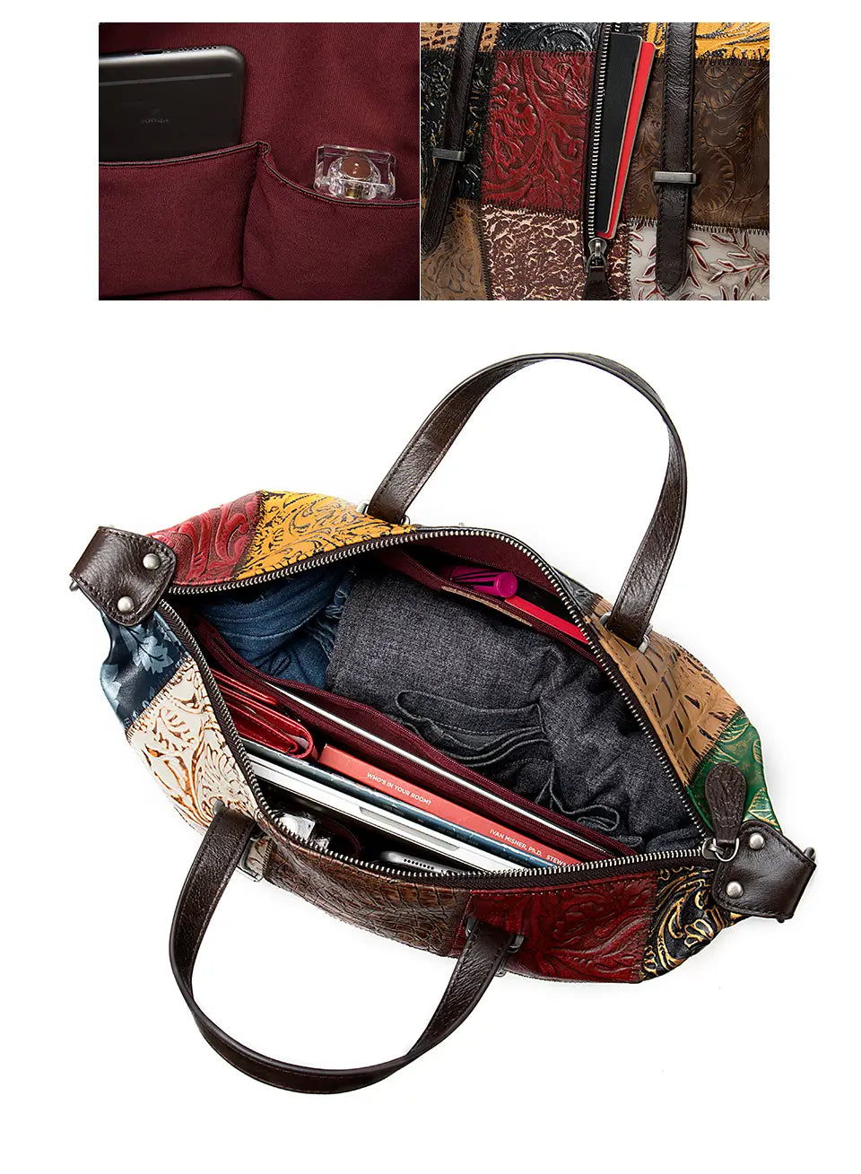 WESTAL Women’s Leather Hanbags for Woman Genuine Leather