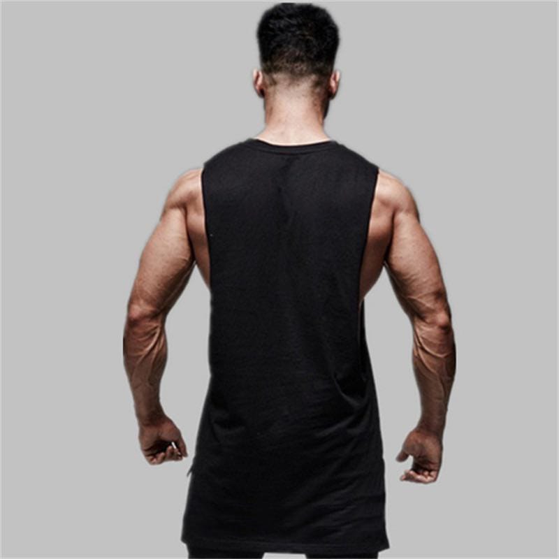Mens Casual Fashion Tank Top Gym Fitness Workout Cotton