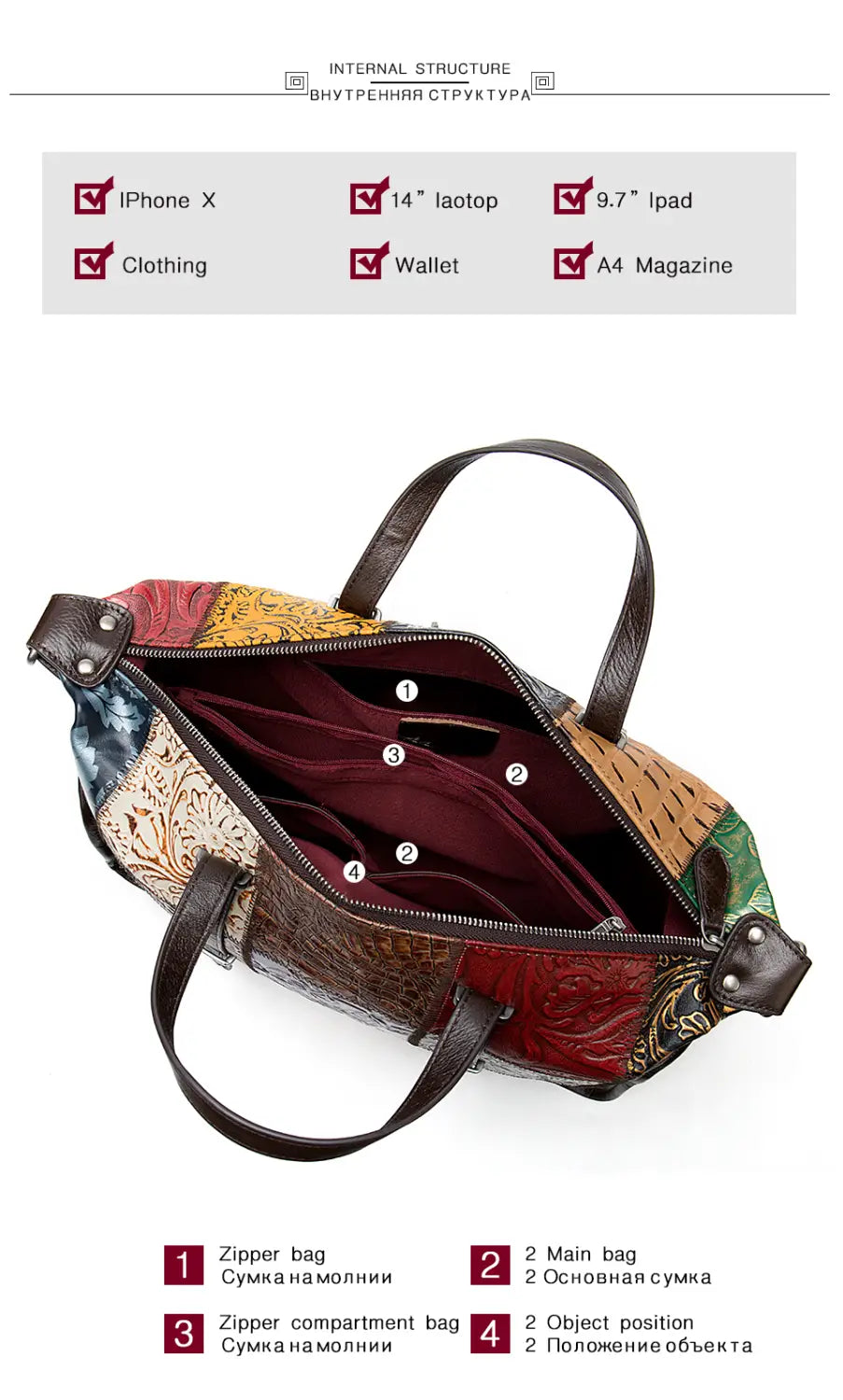 WESTAL Women’s Leather Hanbags for Woman Genuine Leather