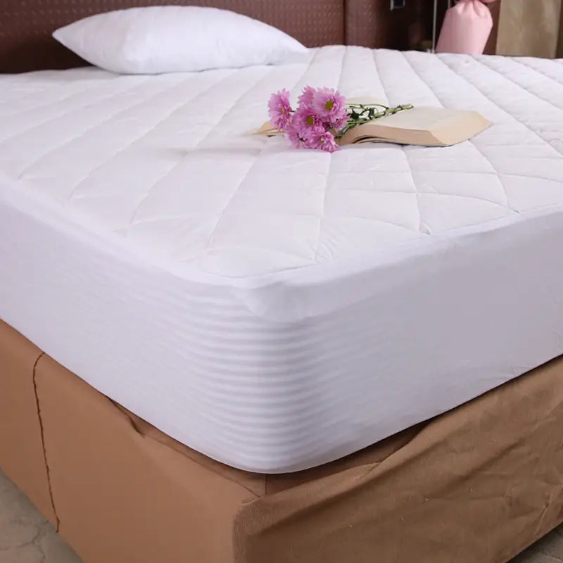 Dropshipping Stock Soft Mattress Cover Cotton Terry Fitted