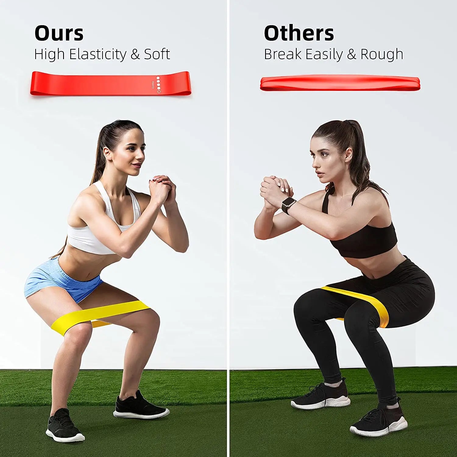 Women Fitness Resistance Loop Bands Set Training Exercise