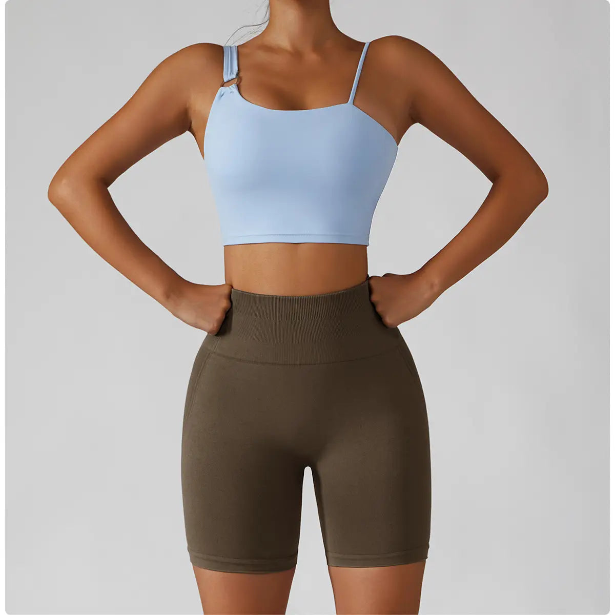 High Waist Hip Lifting Exercise Seamless knitted hip mesh