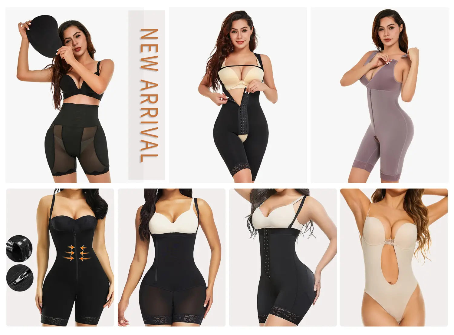 Full Body Tight Body Shaper Waist Trainer Shapewear Tummy