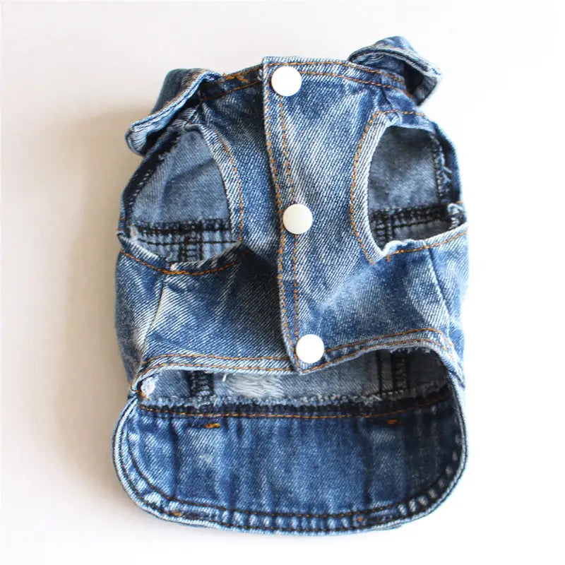 Denim Cat Clothes for Cats Fashion Cat Coat Jeans Jacket